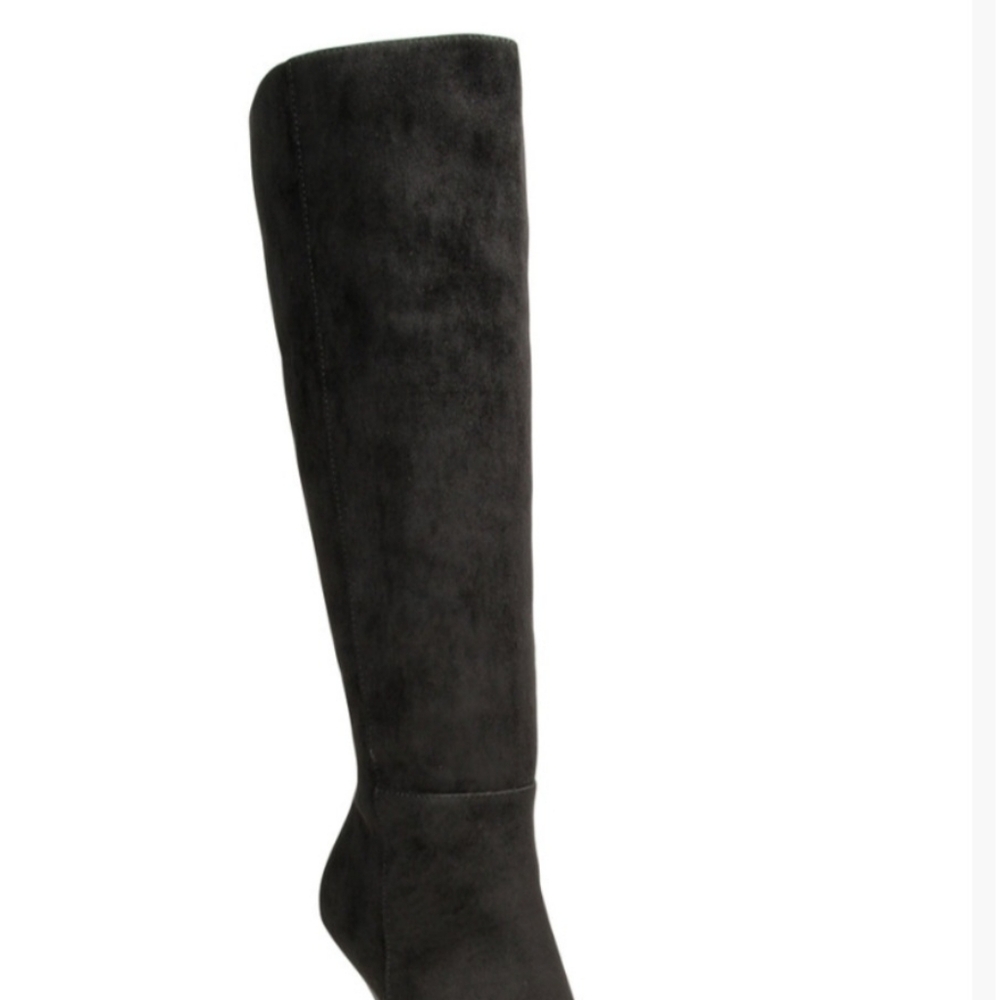 💗💘Womens AAJ By Aminah Black Boots Size 8 - 4" Heels - NWOT🧡💓 - Picture 5 of 13